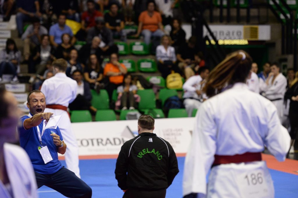 Fotografo per eventi sportivi Italia karate mondiali