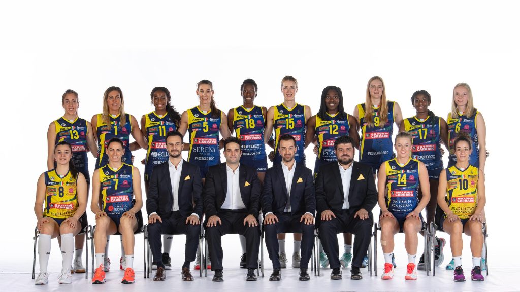 Fotografo sportivo Roster Imoco Volley