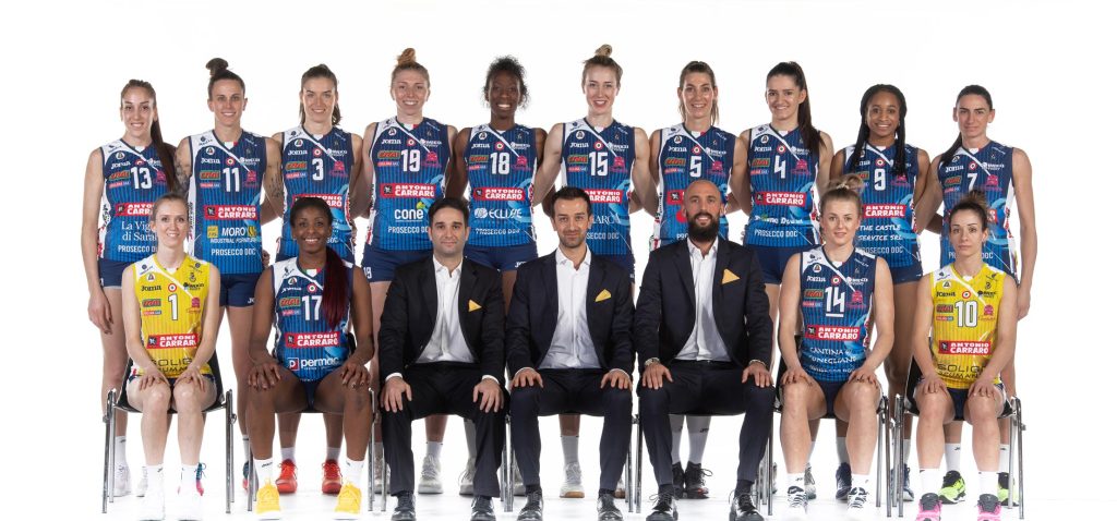 Fotografo sportivo roster Imoco Volley 2020/21